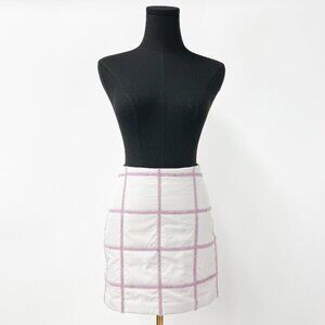 NEW CONDITION 3.1 Phillip Lim fuzzy Grid skirt Angora color